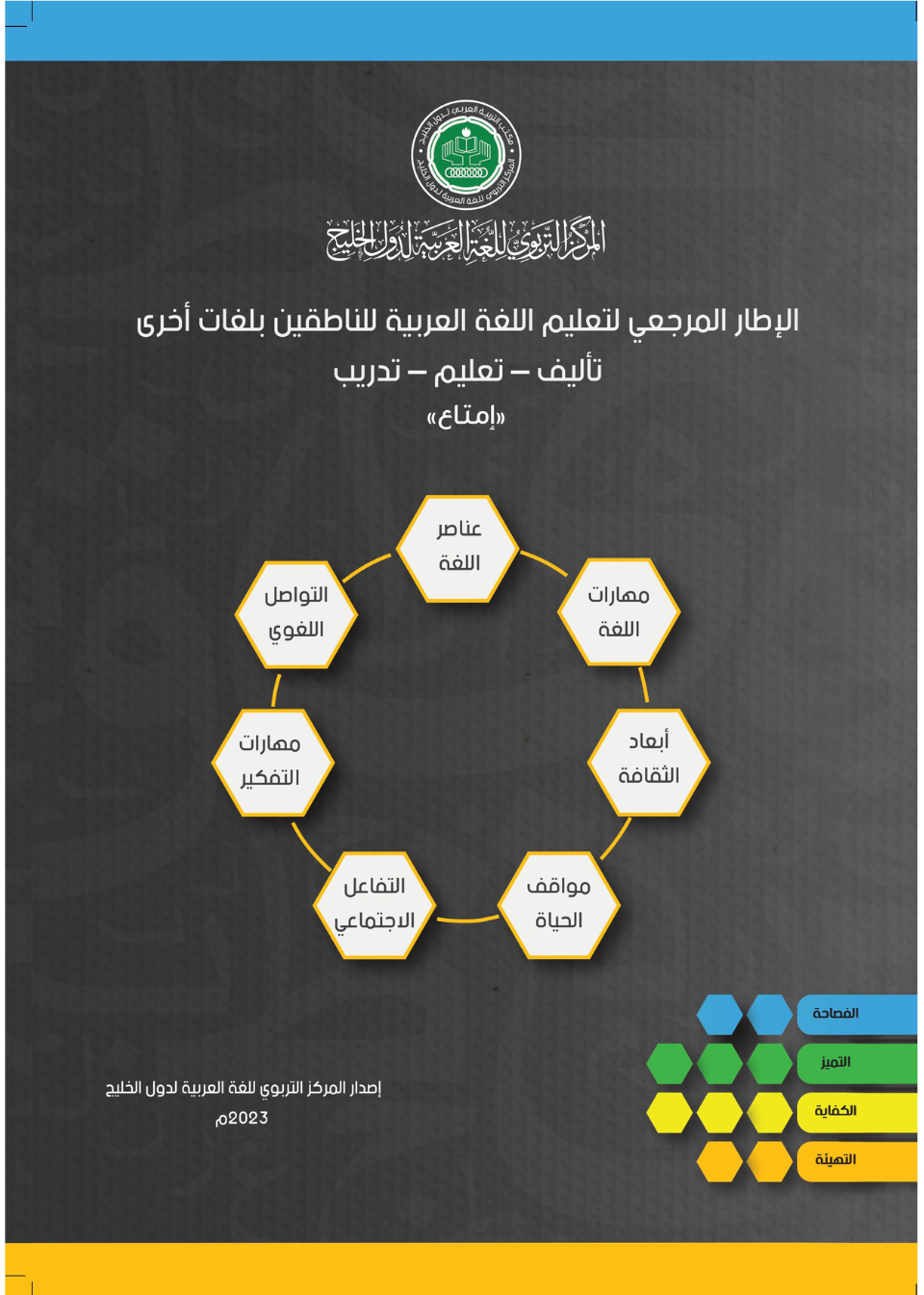 الإطار المرجعي لتعليم اللغة العربية للناطقين بلغات أخرى: “تأليف – تعليم – تدريب”